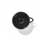 Espresso cup DÉ OFF-WHITE/BLACK VAR B | filiżanka espresso