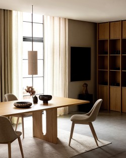 Hashira Pendant Lamp | Audo CPH | Lampa wisząca lniana