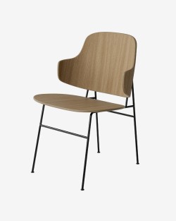 Penguin Dining Chair | Audo Copenhagen | Drewniane krzesło projektu Ib Kofod-Larsen
