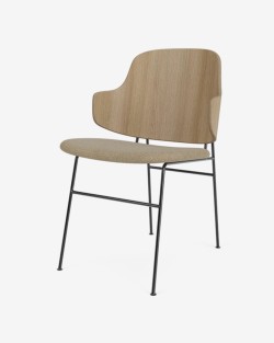 Penguin Dining Chair | Audo Copenhagen | Krzesło z tapicerowanym siedziskiem