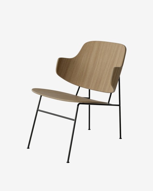 Fotel Penguin Lounge Chair - drewniana konstrukcja