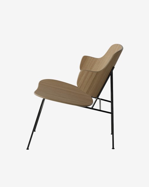 Fotel Penguin Lounge Chair - drewniana konstrukcja