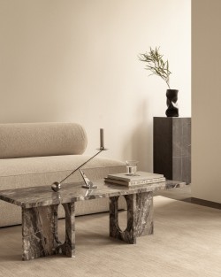 Androgyne Lounge Table Stone/Marble | Audo CPH | Stolik kawowy marmurowy