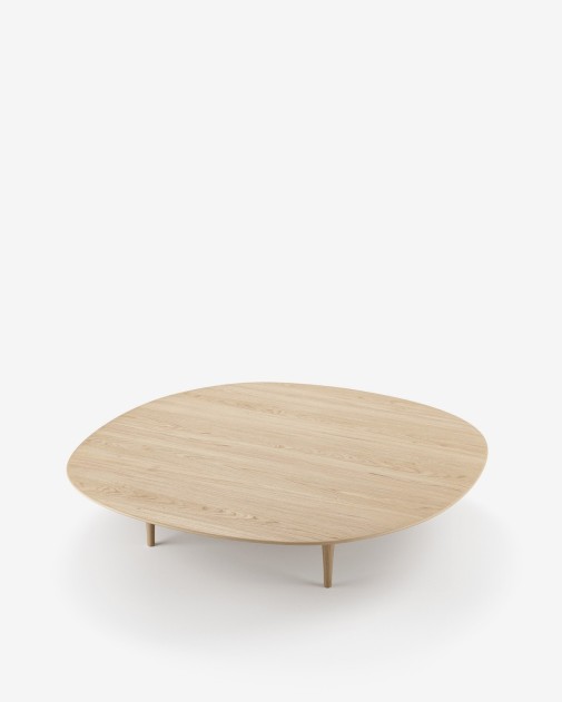 JARI Low Tables – stoliki kawowe z litego dębu | Brdr. Krüger x OEO Studio