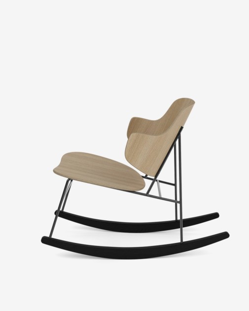 Fotel bujany Penguin Lounge Chair - konstrukcja drewniana