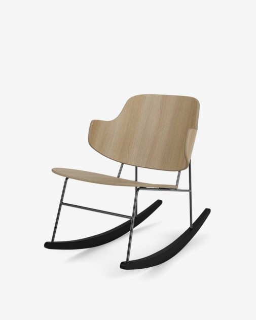 Fotel bujany Penguin Lounge Chair - konstrukcja drewniana