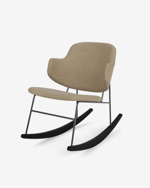 Fotel bujany Penguin Lounge Chair - w pełni tapicerowany