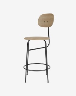 Afteroom Bar Chair Plus Veneer | Audo Copenhagen | Krzesło barowe - fornirowane