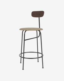 Afteroom Bar Chair Seat Upholstered | Audo Copenhagen | Krzesło barowe z tapicerowanym siedziskiem