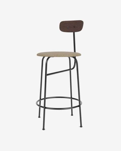 Afteroom Bar Chair Seat Upholstered | Audo Copenhagen | Krzesło barowe z tapicerowanym siedziskiem