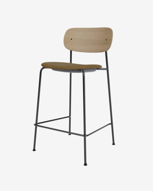 Co Bar Chair Seat Upholstered | Audo Copenhagen | Krzesło barowe z tapicerowanym siedziskiem