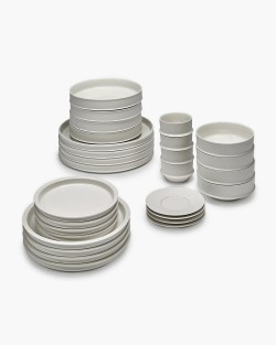 ALABASTER DUNE | Pełny zestaw zastawy, 28 elementów