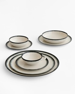 Var 3 i A Dé | Pełny zestaw porcelany, 24 elementów