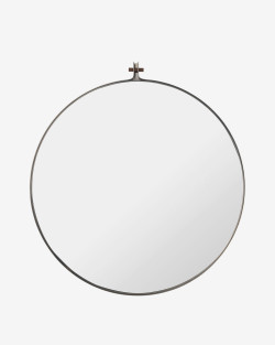Dowel Mirror | Minimalistyczne lustro ścienne