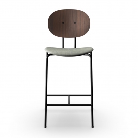 Piet Hein | krzesło barowe | Drewniane siedzisko H.75-100 cm