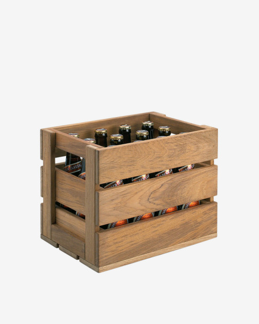 Dania Box Model 3 teak – drewniana skrzynka Skagerak | Home-Nook