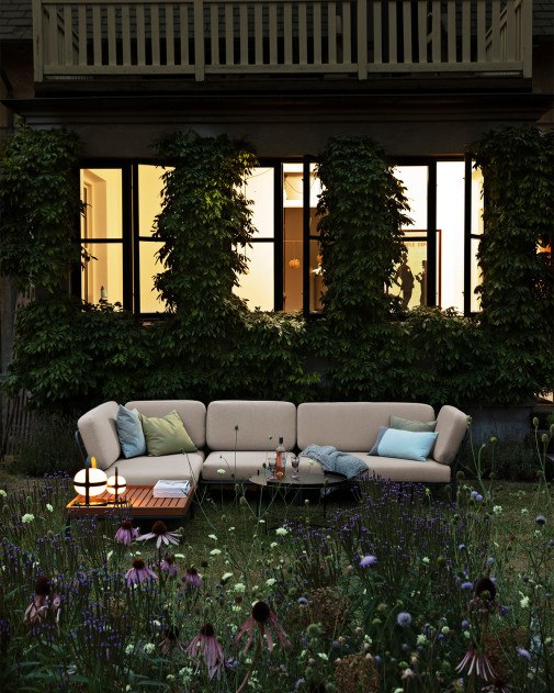 LEVEL Lounge Ottoman – podnóżek ogrodowy HOUE | Home-Nook