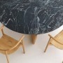 SUL | stół okrągły, Dąb | Marmur ? 140 - Branca Lisboa. Sklep internetowy HomeNook