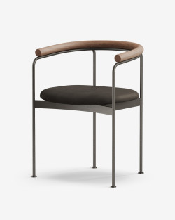 BAIA Chair | dk3 | Krzesło z drewna i stali