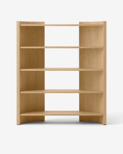 Crescent Shelving | Audo Copenhagen | Regał projektu Colin King