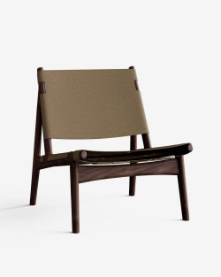Hunter Canvas Lounge Chair | Eikund | Fotel lounge