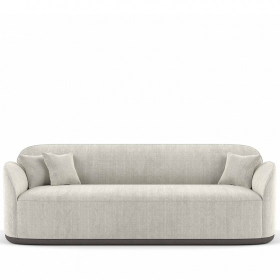 Sofa Unio 2021 | tapicerowana z drewnianą podstawą | 3 os.