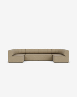 Eave Seamline Modular Sofa 86 | Audo Copenhagen | Sofa modułowa 4 osobowa konfiguracja 2