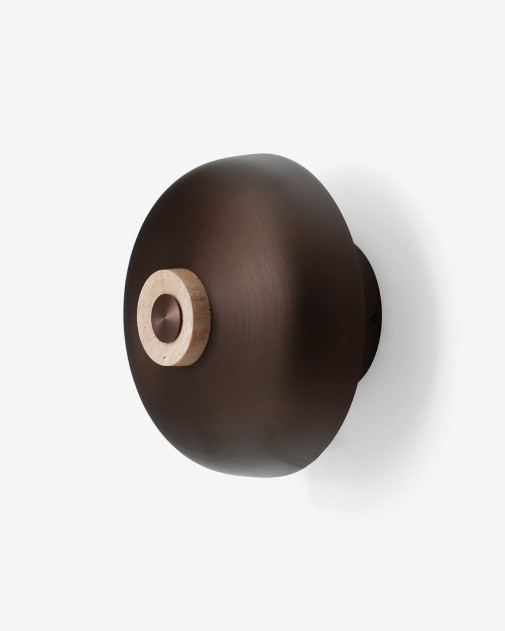 Reverse Wall Lamp | Kinkiet z trawertynu Audo CPH