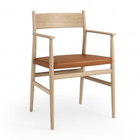 ARV | krzesło | skórzane siedzisko