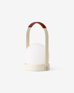 Carrie Portable Lamp Leather Handle | Audo CPH | Lampa przenośna