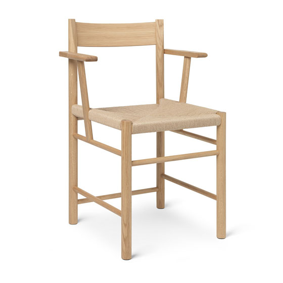 F-CHAIR | krzesło, Woskowany Olejowany Dąb  - BRDR Kruger. Sklep internetowy HomeNook