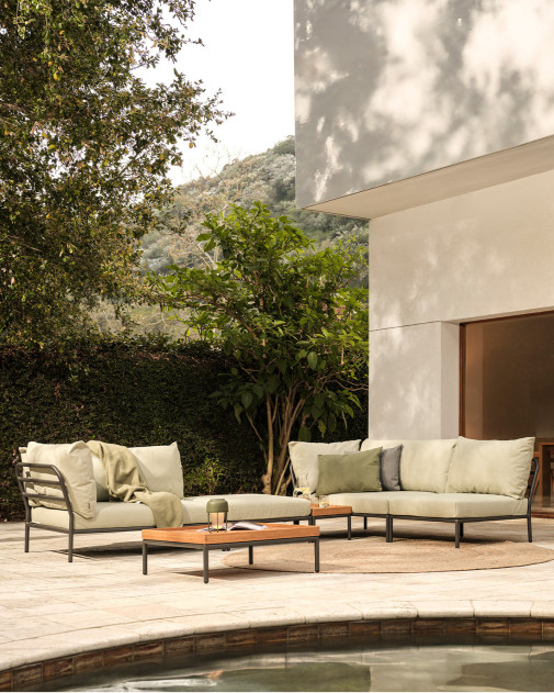 Modular Lounge Ottoman | Modułowy podnóżek outdoor