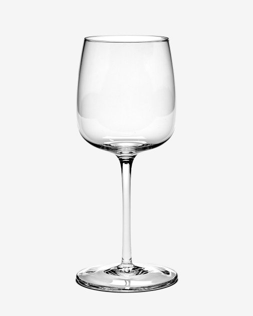 Passe-Partout White Wine Glass Curved Transparent | Serax | Kieliszek do białego wina