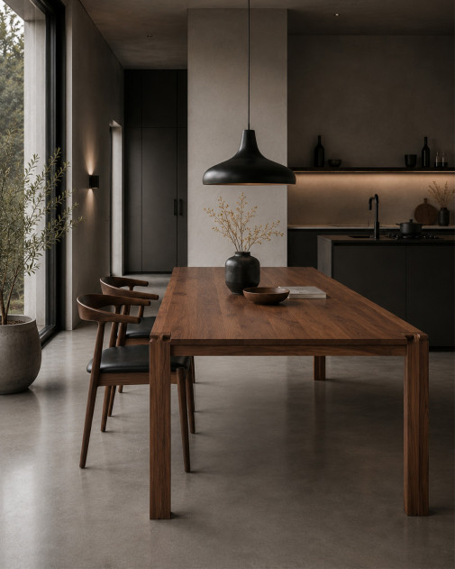 Jeppe Utzon Table #1 | dk3 | Stół z litego drewna