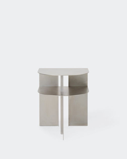 Rand Side Table | New Works | Stolik pomocniczy ze stali nierdzewnej