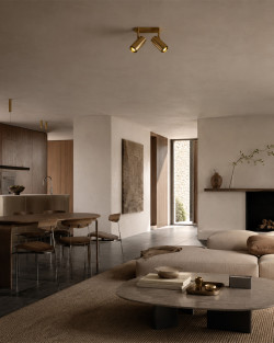DONYA Pivot Ceiling Double | ANOUR | Podwójowa lampa sufitowa regulowana