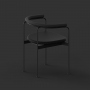 BAIA CHAIR | krzesło | Black (czarny)