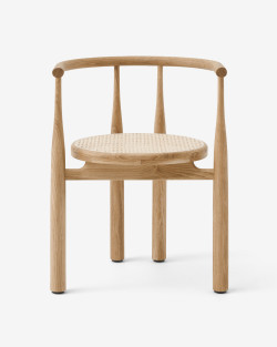 Bukowski Chair | New Works | Krzesło dębowe z siedziskiem z francuskiej plecionki