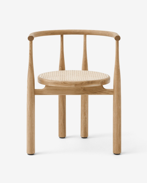 Bukowski Chair | New Works | Krzesło dębowe z francuską plecionką