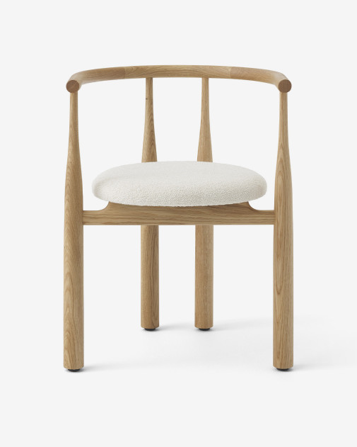 Bukowski Chair | New Works | Krzesło dębowe z tapicerowanym siedziskiem