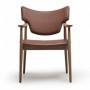 Veng | krzesło, Skóra Naturalna | Kolor: Coffee - Eikund. Sklep internetowy HomeNook