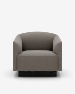 Shore Lounge Chair Plinth | Fotel z cokołem