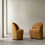 Tearoom Lounge Chair, Swivel w/return | fotel obrotowy