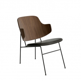 Penguin Lounge Chair | fotel | skórzana tapicerka