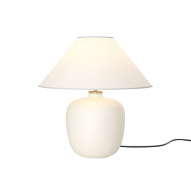 TORSO TABLE LAMP, OFF WHITE, 37 | lampa stołowa