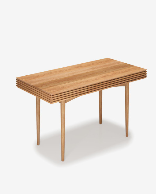 Groove Desk | dk3 | Biurko z litego drewna