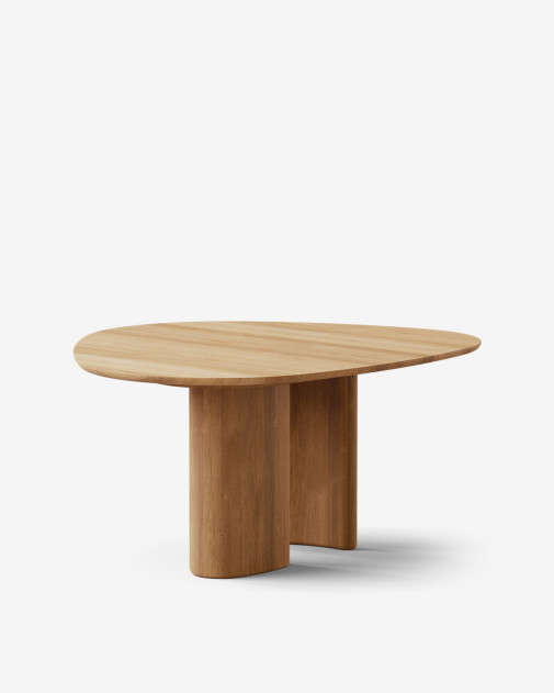 Tangent Table Round | dk3 | Okrągły stół z litego drewna