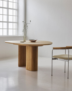 Tangent Table Round | dk3 | Okrągły stół drewniany