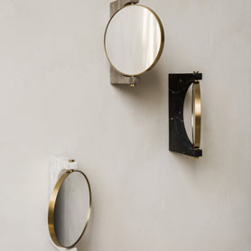 PEPE | Marmurowe lustro na ścianę
