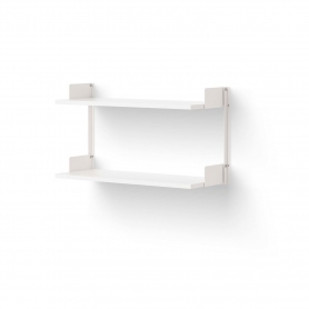 New Works Wall Shelf 450 | system regałów | biały / biały